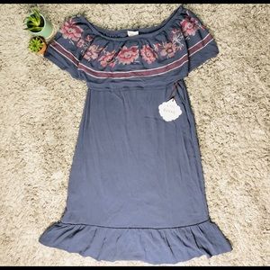 Knox Rose Off The Shoulder Embroidered Dress